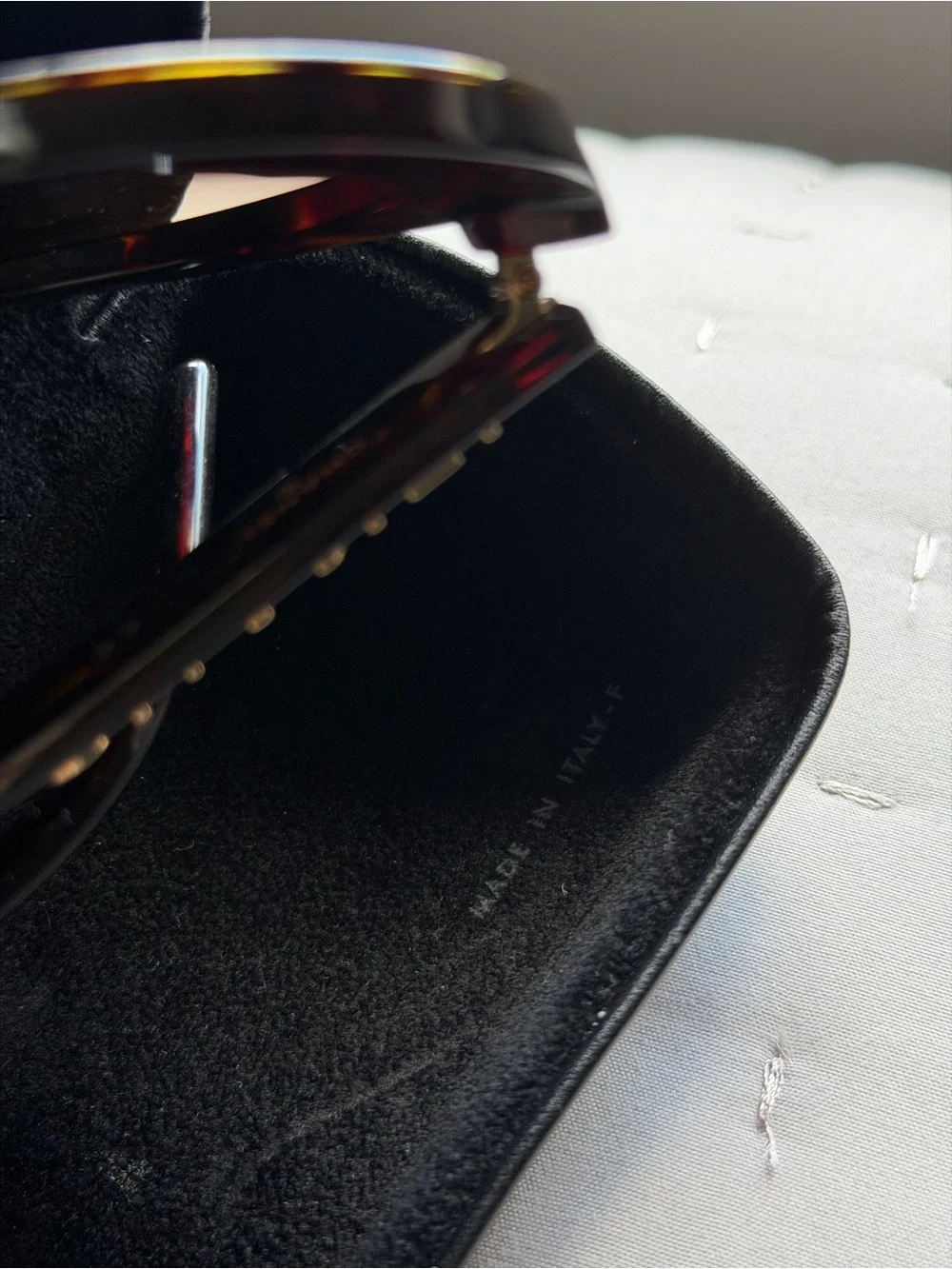 CHANEL Tortoiseshell Sunglasses with Gold Logo and Brown Gradient Lenses